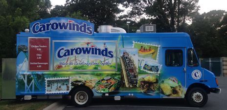 Carowinds Truck Vehicle Wrap